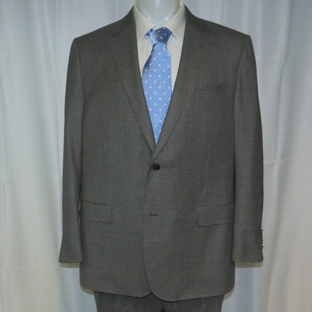 Ermenegildo Zegna Milano Gray Hounds Tooth Most Current Two